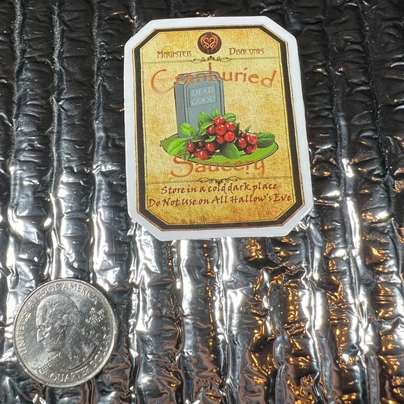 CANBURIED SAUCE Witchy Sorceress Supreme Potion B0ttle LabelSticker Spell Occult - Picture 5 of 5